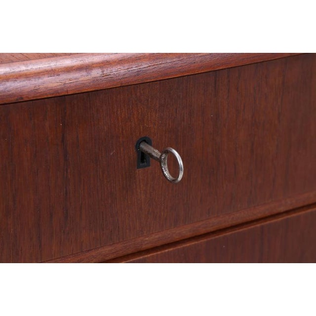 Mid-Century Teak Chest of 6 Drawers For Sale - Image 9 of 13