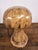 Handcrafted Oak Mushroom Table Lamp, 2010s For Sale - Image 3 of 18
