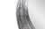 Martine Abstract Cast Iron Mirror in Silver For Sale In Chicago - Image 6 of 11
