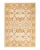Vintage Tribal Hand Knotted Wool Area Rug, Ivory - 6'3" X 9'0" For Sale - Image 9 of 9