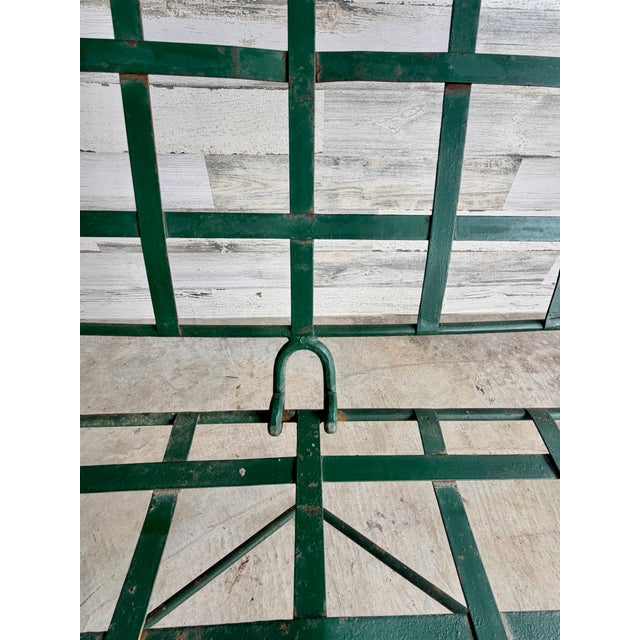 Mid 20th Century Attributed to Mario Papperzini for Salterini Iron Garden Sofa For Sale - Image 14 of 18