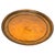 Large antique hand-hammered copper tray with a warm, richly aged patina and an impressive 22-inch diameter. This...