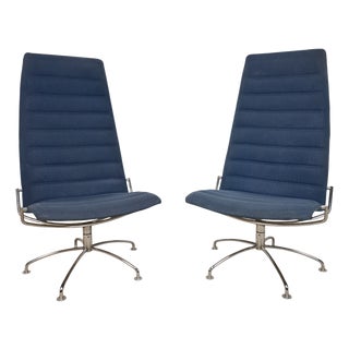 Set of Lounge Chairs by Fritz Hansen, 1983 For Sale