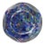 English Whitefriars Glass Millefiori Faceted Glass Paperweight C1920 For Sale