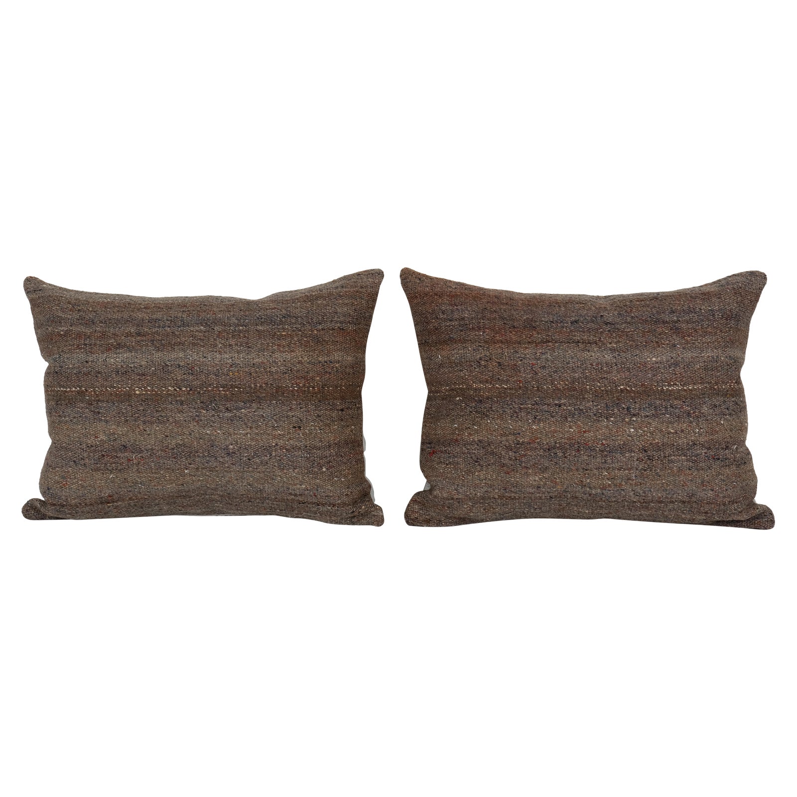 Turkish Gray Kilim Pillow Cover a Pair Chairish