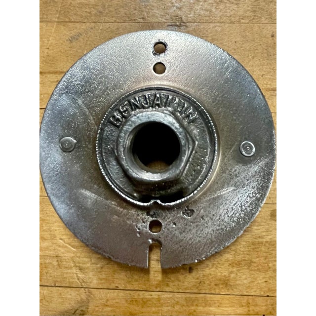 Dark Green Vintage Industrial Style Benjamin Light #2 For Sale - Image 8 of 12