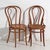 Brown Antique Chairs from Thonet, Set of 2 For Sale - Image 8 of 8