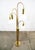 Mid-Century Modern Vintage Mid Century Modern Floor Lamp Brass 5 Light Gold Metal Waterfall For Sale - Image 3 of 12