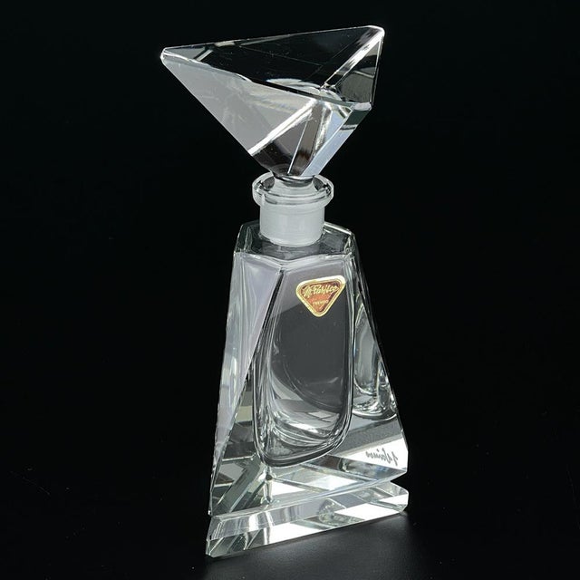 Vintage Crystal Perfume Bottle by Italo Varisco for Varisco, 1960s For Sale - Image 4 of 17