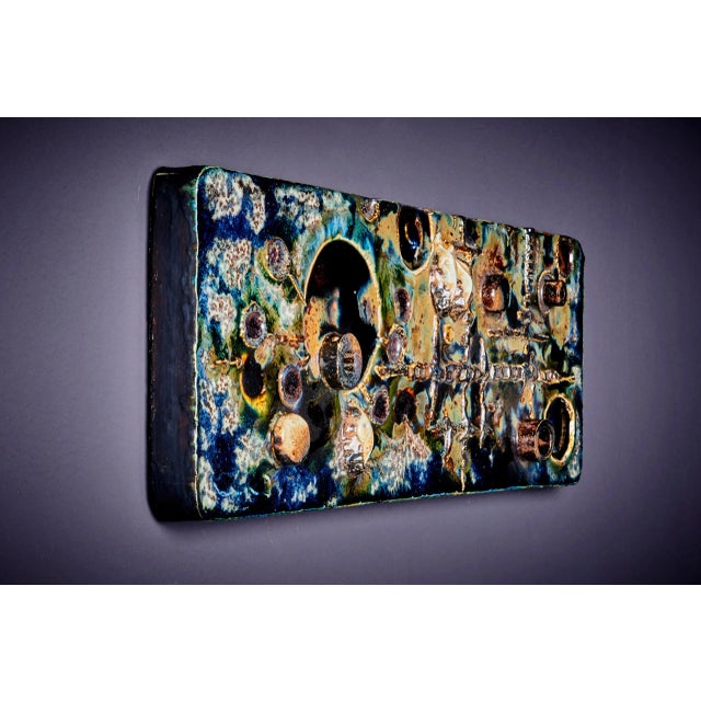Large Wall Ceramic Panel by Schaeffenacker, 1960s For Sale - Image 4 of 10