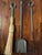 Mid 20th Century Enclume Hand-Forged Iron Fireplace Tool Set For Sale - Image 4 of 10