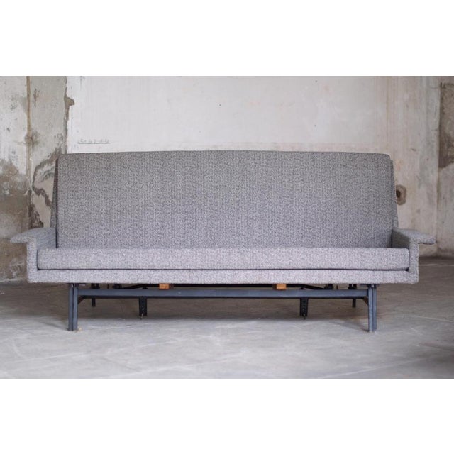 Convertible Fabric Sofa by René Jean Caillette for Steiner, 1961 For Sale - Image 17 of 17