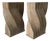 Vintage McGuire Style Sculptural Organic Twisted Rattan Pedestals / Dining Table Bases – A Pair For Sale
