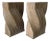 Vintage McGuire Style Sculptural Organic Twisted Rattan Pedestals / Dining Table Bases – A Pair/ Sold For Sale