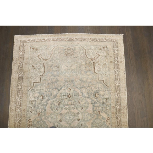Persian Malayer Medallion Runner rug no. j5229 For Sale - Image 4 of 11
