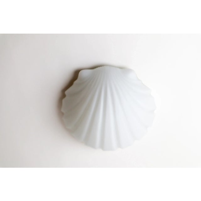 1970s Seashell Lamp from Glashütte Limburg For Sale - Image 5 of 7
