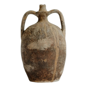 Hand-Thrown Terracotta Vessel