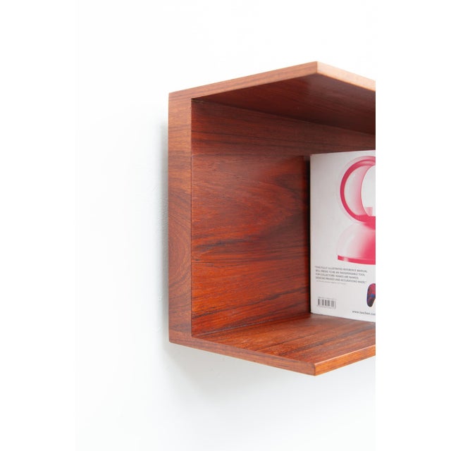1960s Wall Shelf in Teak by Walter Wirz for Wilhelm Renz, 1960s For Sale - Image 5 of 9