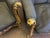 Late 19th Century Circa 1900’s Pair of Carved and Gilt Rococo Bergere Chairs For Sale - Image 5 of 14