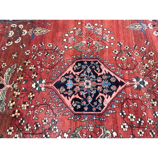 Traditional Antique Persian Sarouk Feraghan Rug For Sale - Image 3 of 8