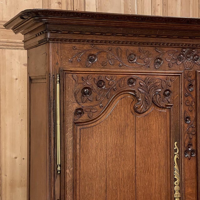 18th Century Country French Armoire From Normandie Chairish