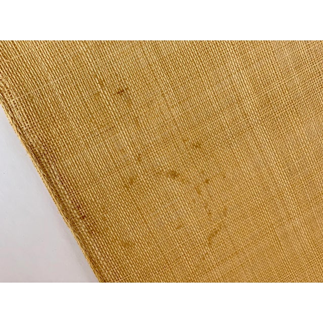 Vintage 1980's Rectangular Hand-Loomed Raffia Palm Beach, Coastal Style Placemats- Set of 4 For Sale In San Antonio - Image 6 of 13