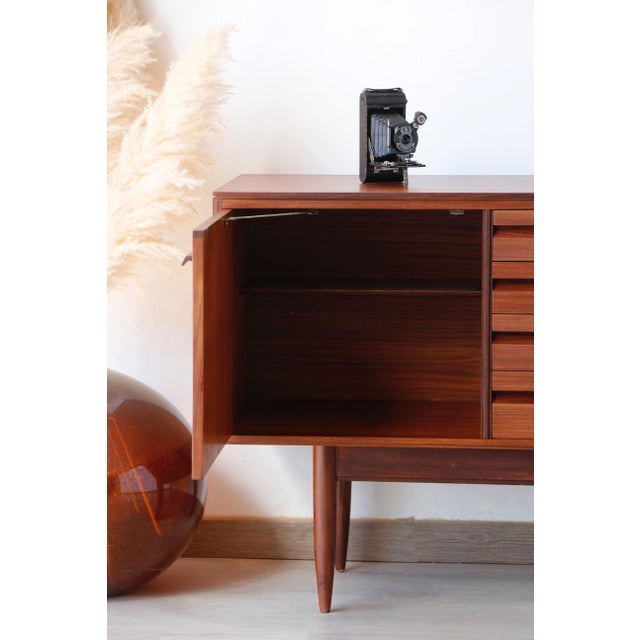 Brown British Modern Sideboard from White & Newton, 1960s For Sale - Image 8 of 18