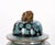 Large 19th Century Chinese Export Hand-Painted Enameled Lidded Decorative Urn For Sale - Image 9 of 14