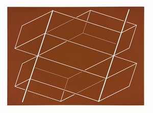 1970s Josef Albers "Formulation : Articulation" Portfolio I Folder 3, Left Side Print