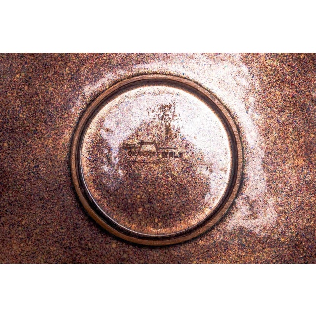 Decorative Tray by Del Campo, Italy 1970 For Sale In Chicago - Image 6 of 6