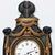 19th Century French 19th Century Painted and Parcel Gilt Cartel Wall Clock For Sale - Image 5 of 12