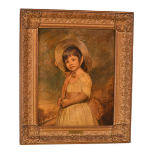 Late 20th Century "Miss Willoughby" Print After George Romney