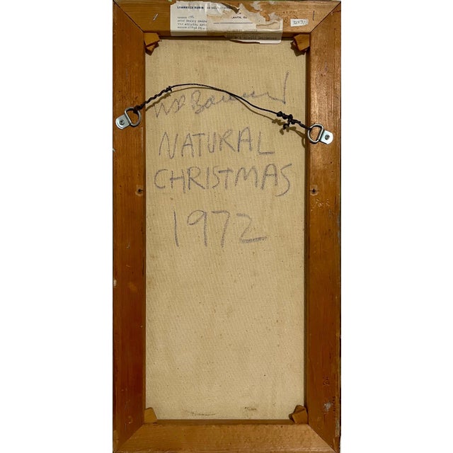 Walter Darby Bannard, 1972 Abstract "Natural Christmas" Alkyd Resin Painting Walter Darby Bannard, 1972 For Sale - Image 13 of 13