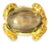 This stunning 14K Yellow Gold Diamond Cabochon Smokey Quartz Sapphire Ring combines luxurious gemstones with intricate...