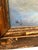 Blue Early 20th Century Still Life Oil Painting Architectural Salvage Floral Flowers Rustic Farmhouse - Signed For Sale - Image 8 of 13