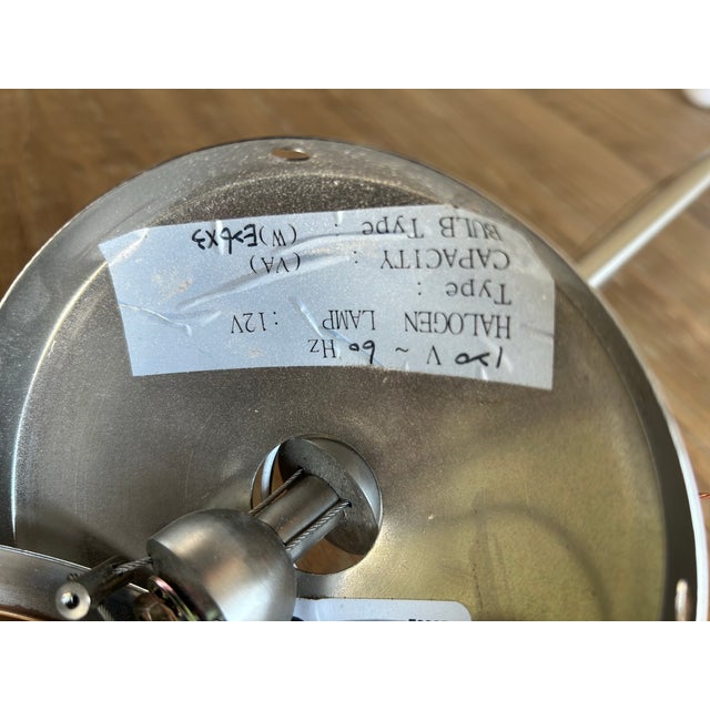 Glass 1990s Contemporary LBL Lighting Hand-Fused Amber Art Glass Bowl 30” Pendant Free White-Glove Local Delivery Up to 60 Miles. For Sale - Image 7 of 11