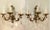 Early 20th Century Pair of French 3-Arm Candelabra Crystal Mirror Sconces For Sale - Image 13 of 13