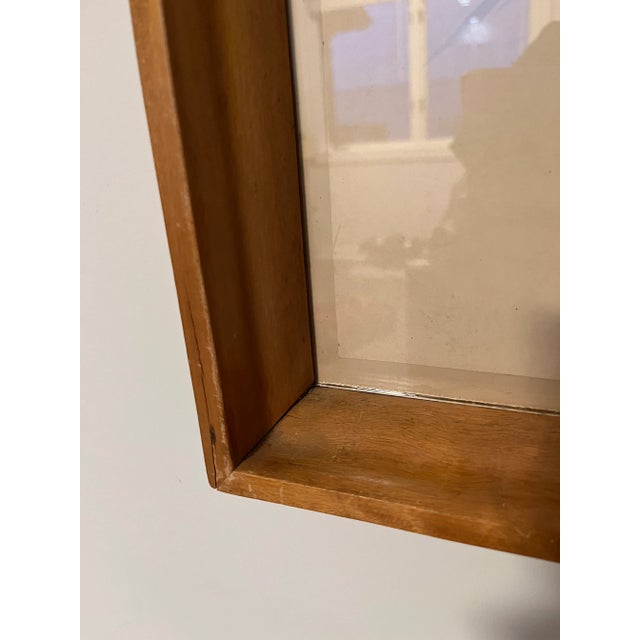 A stunning 1960’s portrait of a traditional middle-eastern man. A thick wood frame sets off the beauty of this simple...