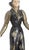 Sculpture - Salvatore Melani. Female Figure. Bronze art sculpture with head and hands in plaster. Height: 41 cm