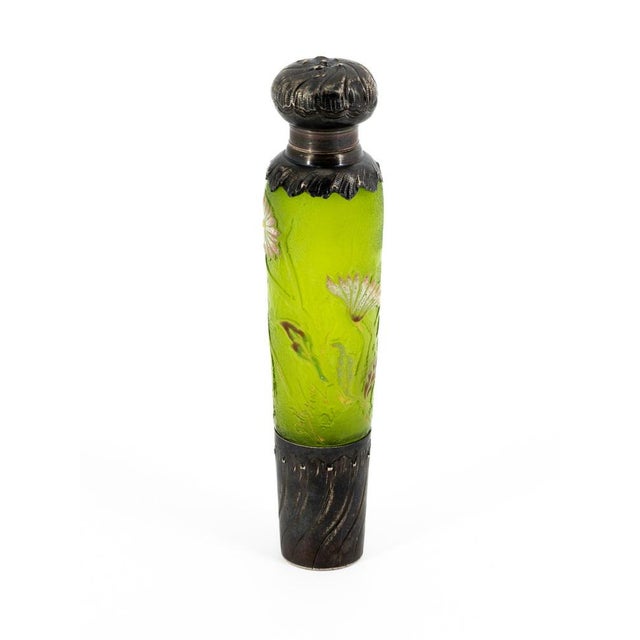Art Nouveau Cameo Glass Perfume Bottle by Émile Gallé Nancy, France, 1890-1900 For Sale - Image 14 of 14