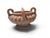 Italian Lobed Terracotta Krater with Handles, 1950 For Sale - Image 4 of 11