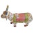 Indian Antique Wood Painted Brahma Cow For Sale - Image 3 of 9