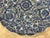 Antique Blue and White Japanese Floral Plate With Scalloped Edge For Sale - Image 11 of 18