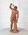 A Greco Roman style Italian terracotta statuette from the 19th century depicting Vulcan, the god of fire. This exquisite...