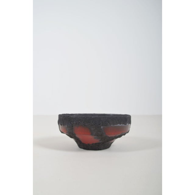 1970s Fat Lava Bowl from Marei Keramik, West Germany, 1970s For Sale - Image 5 of 5