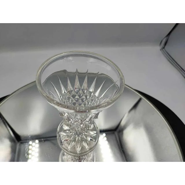 Vintage Crystal Vase, 1960s For Sale - Image 4 of 7
