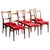 Rosewood Dining Chairs in the style of Ico Parisi, 1960s, Set of 6 For Sale - Image 15 of 15