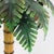 Pair of Vintage Tole Palm Tree Table Lamps in Green and Gold For Sale - Image 9 of 12
