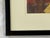 C1979 Original Steven Sorman (American 1948-Present) Mixed Media Framed Collage 'Untitled Red' For Sale - Image 10 of 18