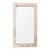 2020s White Washed Salvaged Elm Mirror For Sale - Image 5 of 6